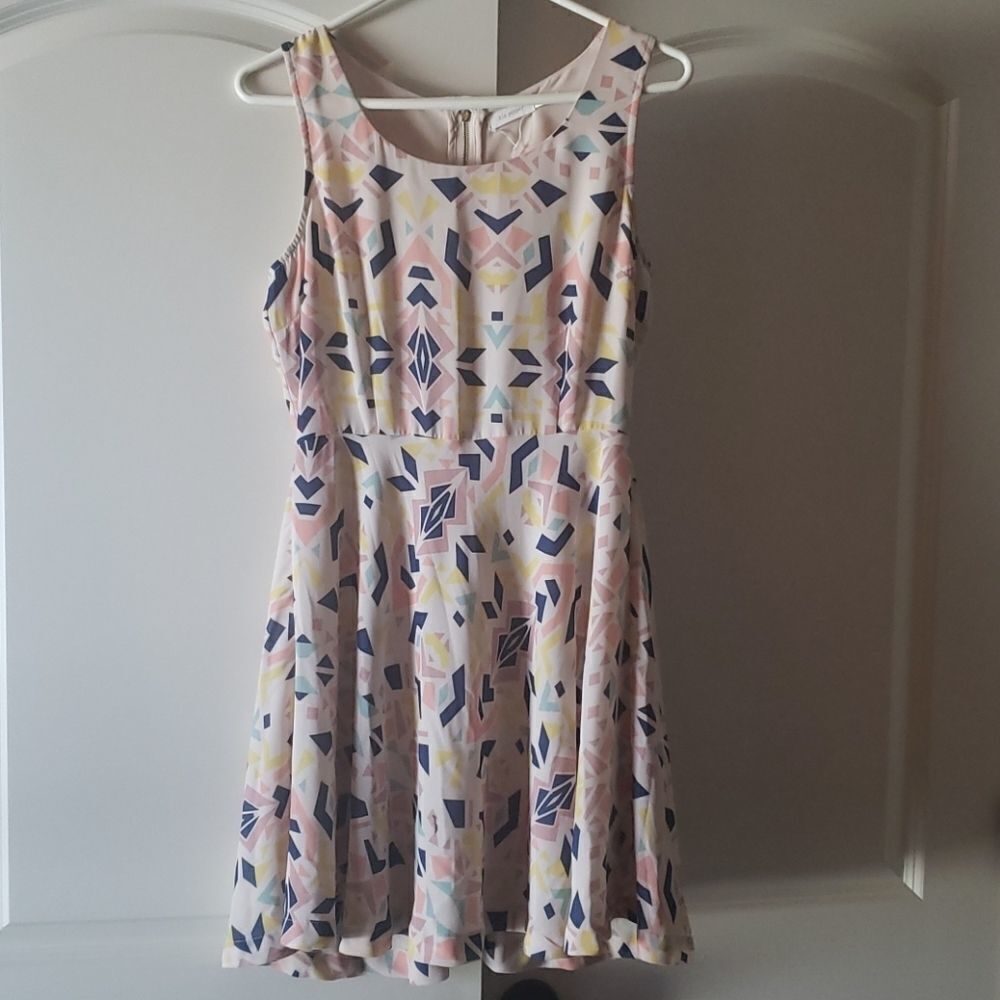 BLU Pepper Multi-Colored Dress Sz S‎